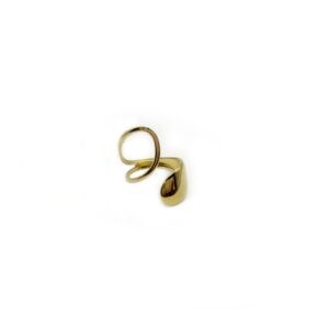 AMALTHIA. χρυσά ατσάλινα δαχτυλίδια. Gold stainless steel rings