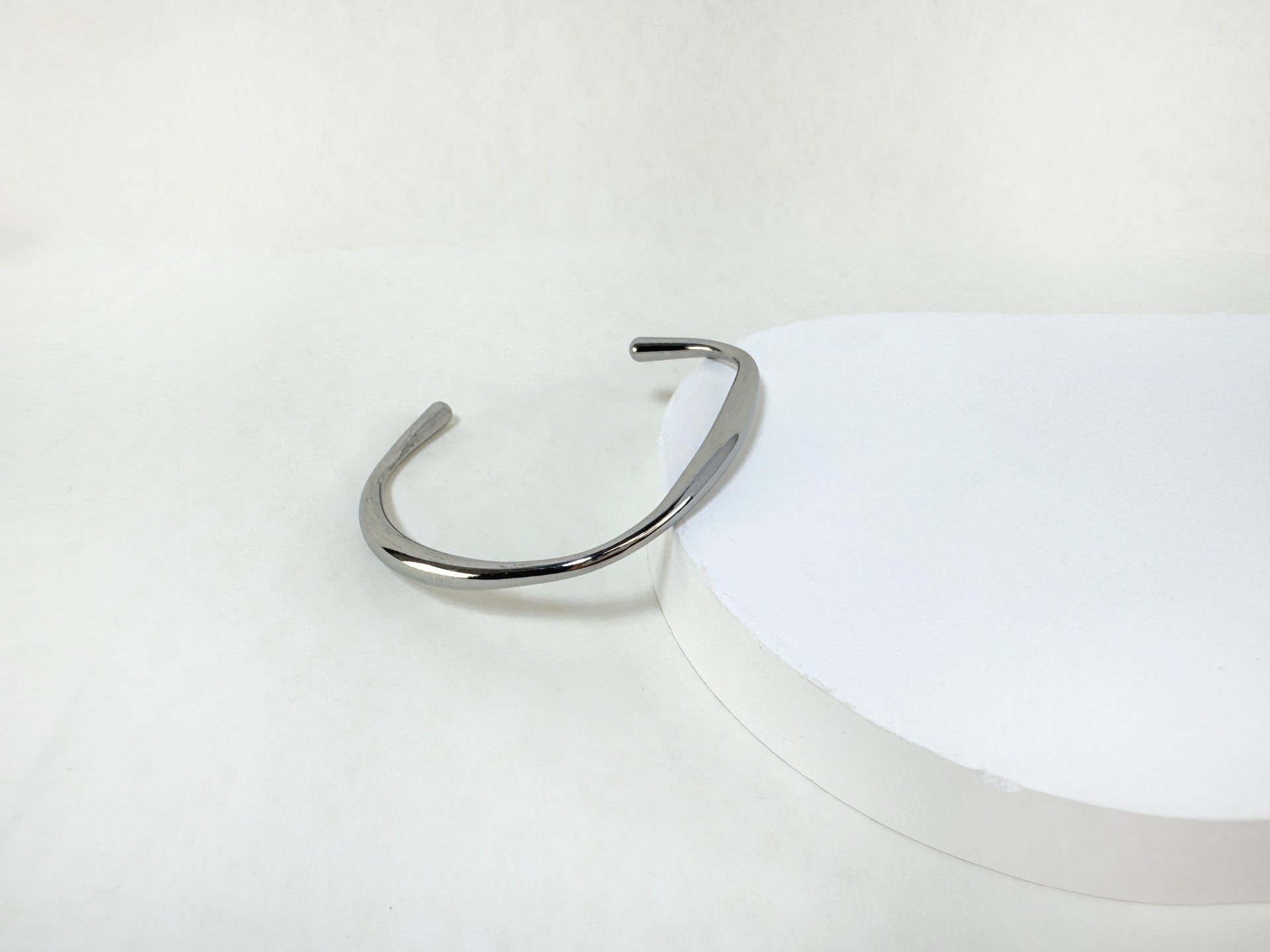 MARCELA SILVER STAINLESS STEEL BRACELET -1 Marcela Silver