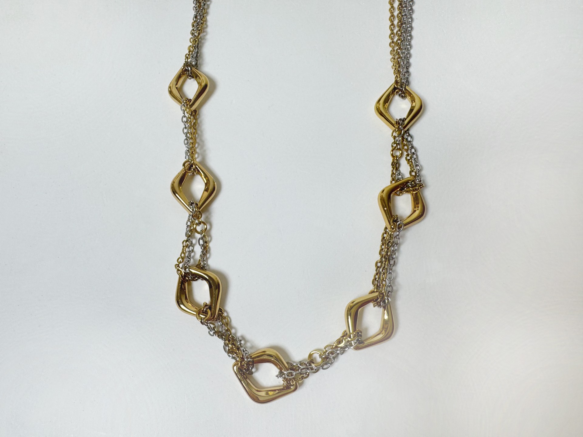 SABRINA STAINLESS STEEL NECKLACE 2 Sabrina